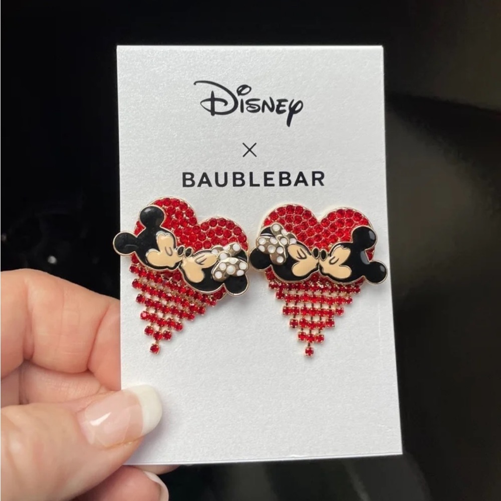 Baublebar Disney X MICKEY & MINNIE MOUSE KISSING!! EARRINGS